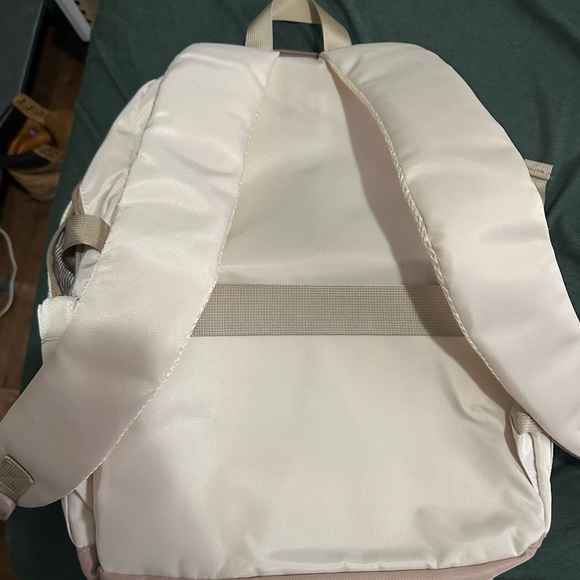 MCM White and Tan Women's Backpack - Picture 2 of 4